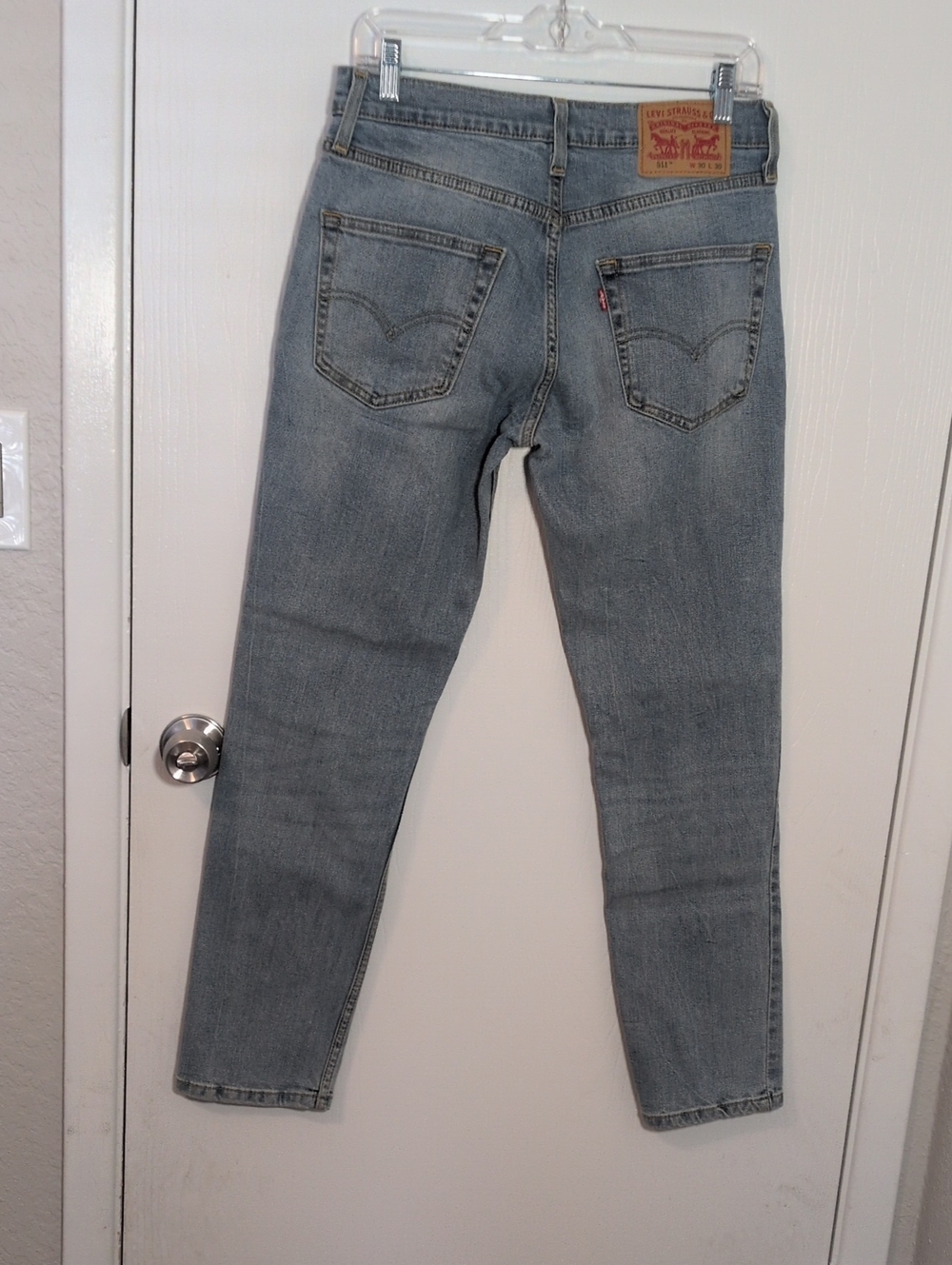 Levi's Men's 511 Light Blue  Jeans - Classic Back Pocket